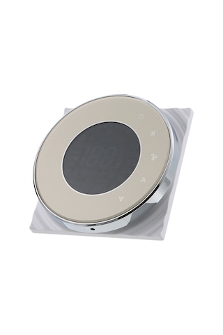 Ruicoo "bac-5000-2 4 Borulu Merkezi Klima Dokunmatik Termostat - Enerji Tasarruflu Fan Kontrol Paneli Şampanya "