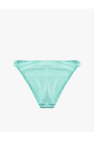 Koton Astarlı Standart Bel Slip Bikini Altı Yeşil 5sak00047mm Yeşil