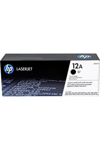 Hp 12A(Q2612A) Siyah Toner (Q2612A) Laserjet 1010/1020