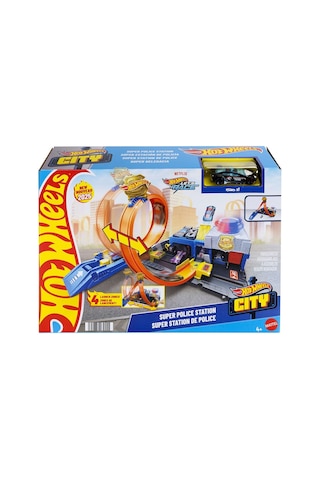 Jbm71 Hot Wheels Polis İstasyonu Oyun Seti