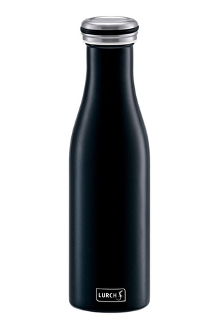 Lurch 500 Ml Paslanmaz Çelik Termos - Çift Cidarlı, Sızdırmaz Mat Siyah