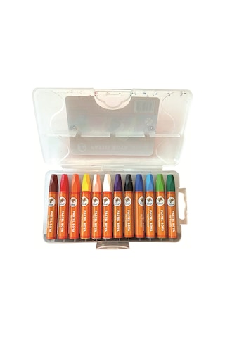 Lino Yağlı Pastel Boya 12'li Renkli