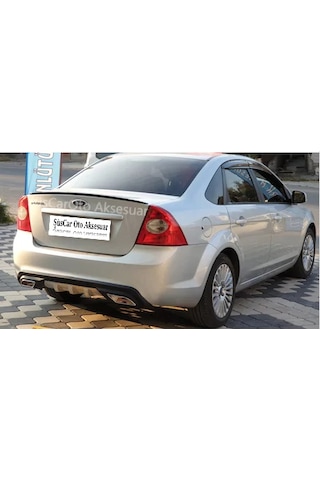 Ford Focus 2 2.5 Bagaj Üstü Spoiler Bagaj Çıtası Piano Black