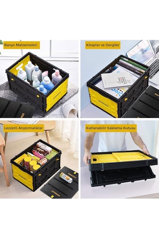 Stanley Fb533l 25kg Katlanır Kapaklı Çok Amaçlı Taşıma Sepeti