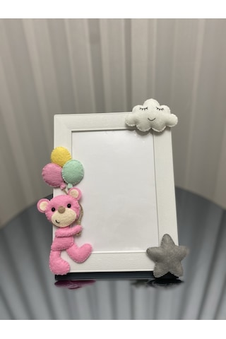 Şeker Pembe Ayıcıklı Bebek Odası Çerçeve