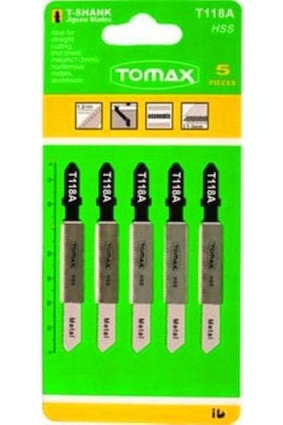 Tomax T118a Hss Metal Dekupaj Ağzı 5 Adet