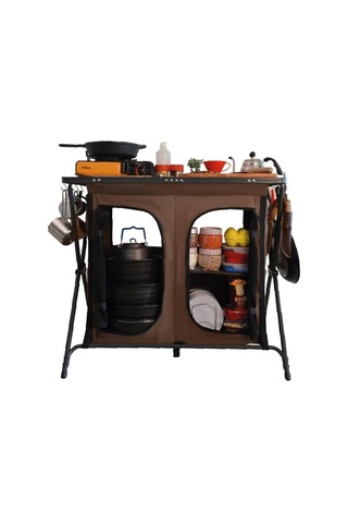 Campout Çift Kapılı Kamp Mutfağı