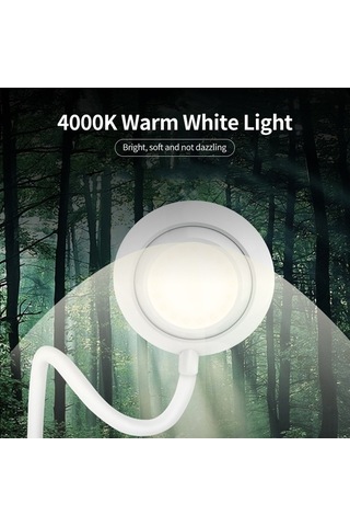 Novahub Yoobao E3 Led Şarjlı Dokunmatik Masa Lambası - 3 Renk Seviye Aydınlatma - Göz Koruyucu Masa Lambası