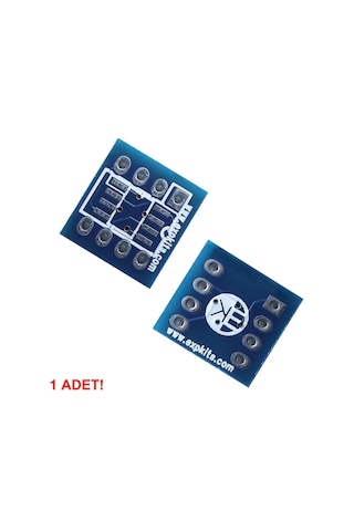 5 Adet Soıc8 To Dıp8 Smd Çevirici Pcb Sop8 Elektronik Devre Kart
