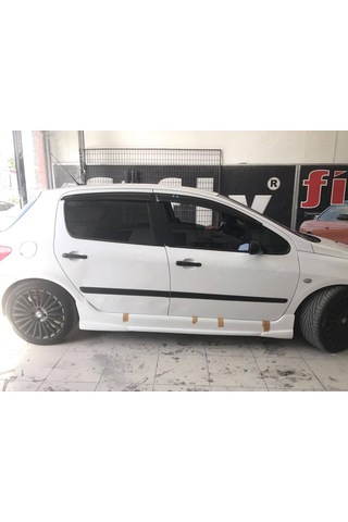 Peugeot 307 Marşpiyel Sağ Sol Takım Fiberglass Boyasız