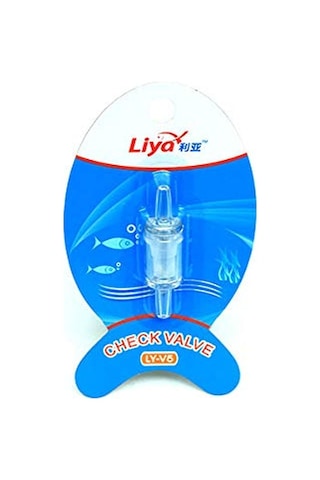 Liya Akvaryum Hava Motoru İçin Çek Valf Check Valve Sibop, 1 Adet