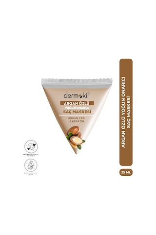 Dermokil Argan Özlü Yoğun Onarıcı Saç Maskesi 25 Ml