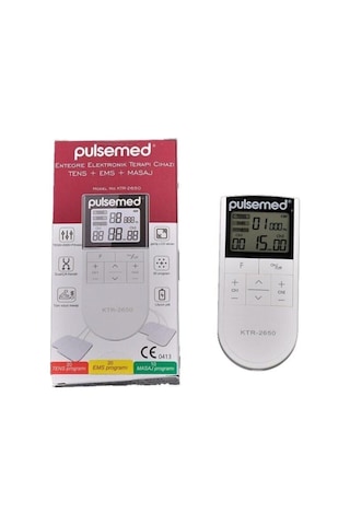 Pulsemed Şarjlı Entegre Elektronik Terapi Cihazı Tens + Ems + Masaj Şarj Edilebilir Çok Renkli
