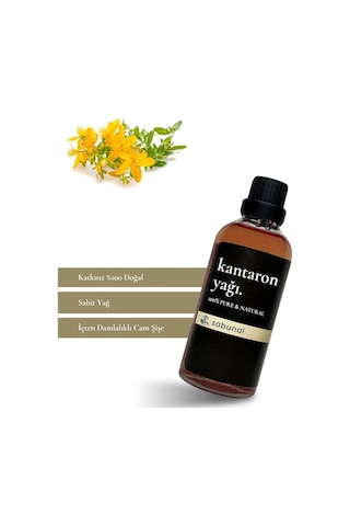 Sabunal Kantaron Yağı 100 ML - Cilt Yenileyici ve Onarıcı Doğal Yağ