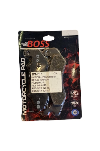 Mondial Prostreet 125 Ön Fren Balatası Bs-707