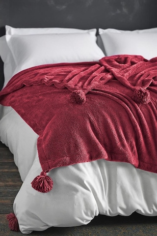 Puffy Wellsoft Battaniye - Bordo