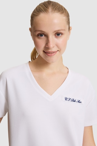 U.S. Polo Assn. U.s. Polo Assn. Kadın Beyaz Tişört 50323493-vr013