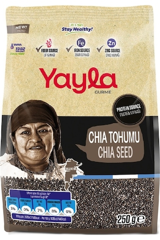 Yayla Gurme Chia Tohumu 250 Gr X 2 Adet