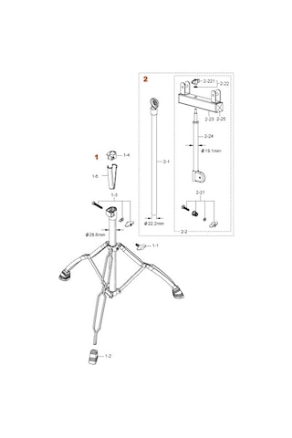 Tama How49w Octoban Stand Octoban Standı