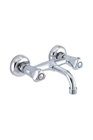 Klasik Sabit Lavabo Batarya Krom
