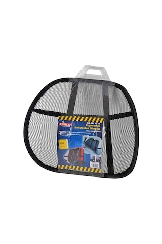 Bel Arkası Sırtlık Ortopedik Siyah Br4819001 Kumaş Tr