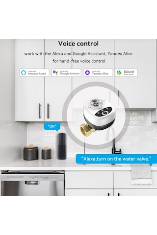 Tongxida Ewelink Zigbee Su Vanası Otomatik Anahtar Akıllı Küresel Vana Ip65 Kablosuz Uzaktan App Kontrolü - Renkli Zigbee