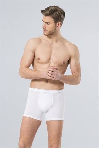 Türen 174 Likralı Boxer-Beyaz - M Beyaz