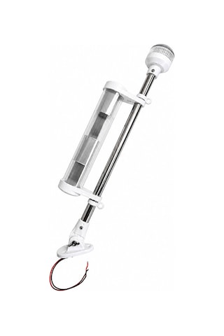 Çıpa Fenerli Radar Reflektörlü Bayrak Direği 12v 40 Cm