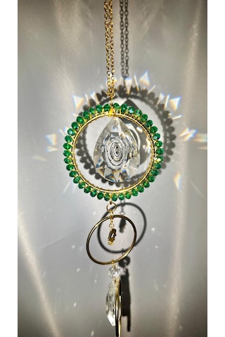 Lumiere Kristal Güneş Yakalayıcı , Kristal Dekor , Kristal Obje , Lüks Hediye , Suncatcher Tek Parça