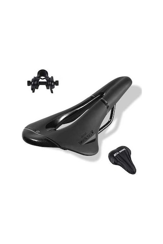 Dancemonkey Konforlu Bisiklet Sele - Ergonomik, Havalandırmalı, Su Geçirmez, Prostat Desteği Mtb/yol Bisikleti Selesi Siyah Siyah