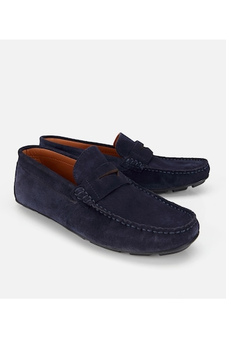 Hotiç Erkek Süet Deri Lacivert Comfort Günlük Loafer 02ayh319460a680 02ayh319460a680