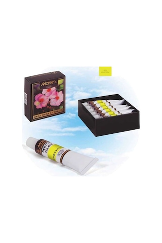 Maries Akrilik Boya Tek Renk 12 Ml 12'li Sarı