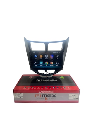 Hyundai Accent Blue Siyah 2011-2013 Fimex 2-64 Dspli Pro Oem Multimedia