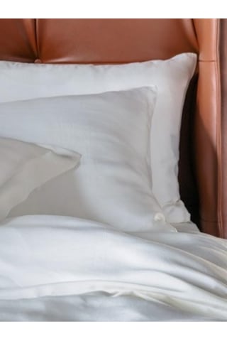 İssimo Jade Cream Vegan İpek Nevresim Takımı Çift Kişilik-1856 Çok Renkli