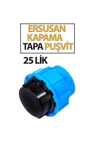 Puşvit 25 Mm Kapama Tapa Boru Kapatma Aparatı