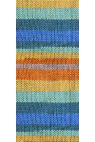 5 Adet Vega Stripe Premium Akrilik El Örgü İpi Yünü No: 82421 RYL-NWNKVS82421-5