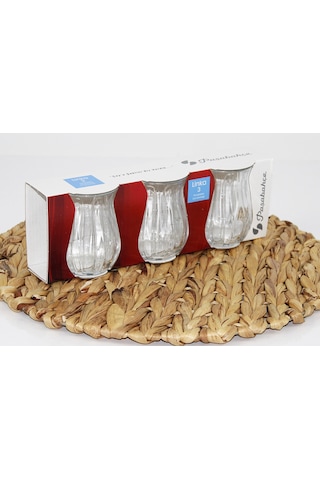 Paşabahçe Linka Çay Bardak 3 Lü 42741-9033859912744 Şeffaf