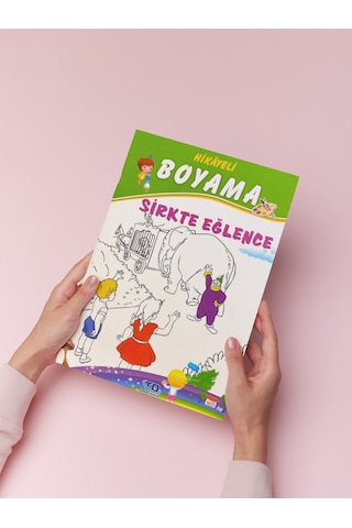 Hikayeli Boyama Kitapları 5'li Hikaye İle Boya