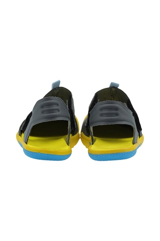 Panço Unisex Bebek Cırt Cırtlı Gri Sandalet