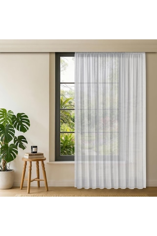 Gauze Fabric Design Lüks İpeksi Dokulu Bambu Kırışmaz Ütü Gerektirmez Optik Beyaz 350x250 Pilesiz 1 X 1 Yüksek Çok Renkli