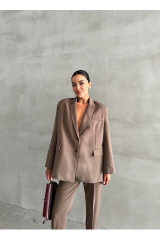 Kahve Washington Blazer Ceket Kahve