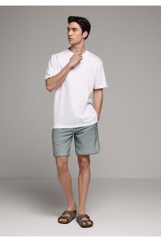 Colin's Colins Slim Fit Baskılı Erkek Yeşil Deniz Şortu Cl1081317 Q1.v1 Sag Sage