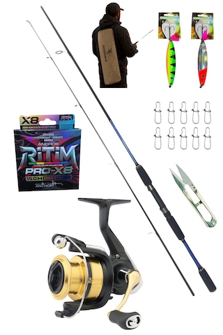 Powerex Prospin 270cm 10-30gr Daiwa Rs 4000 Metal Kafa Spin Olta Seti 1