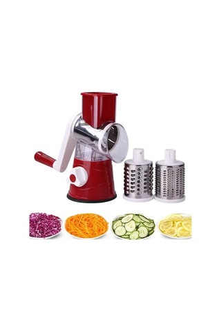 Hombey Mutfak Çok İşlevli Elle Döndürülür Kıyma/slice/kasap Makinesi Patates Peynir Kesici Mavi Taşınabilir Elektriksiz Mavi