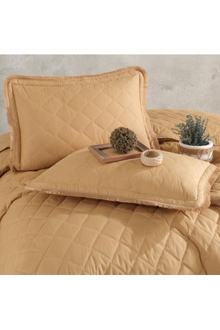 Clasy Çift Kişilik Yatak Örtüsü Tafana Zencefil