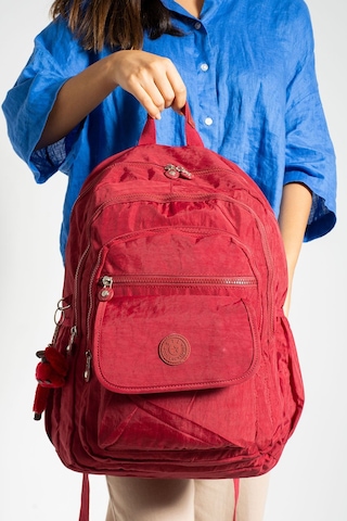 Ultra Hafif Çok Cepli Su Geçirmez Okul Çantası Laptop, Notebook, Okul, Spor, Seyahat Kırmızı Tyc2a700f3b9270606-3 Kirmizi