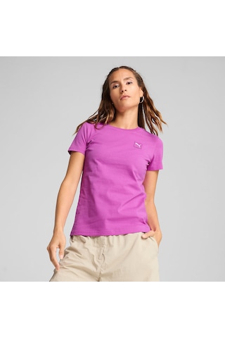 Puma Essentials Elevated Kadın Pembe Tişört 690894-89 Pembe