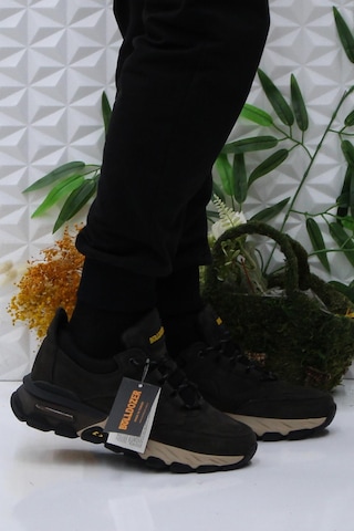 Bulldozer 250011 Antrasit Nubuk Rahat Orijinal Ürün Hakiki Deri Erkek Ayakkabı Antrasit