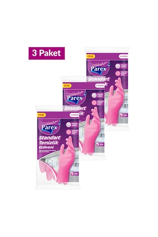 Standart Eldiven Küçük Boy Üçlü Set