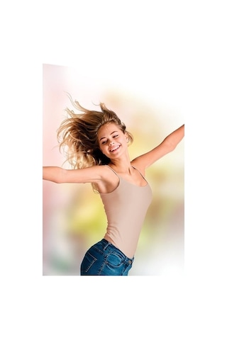 Doremi Seamless Modal Ince Askılı Tshirt